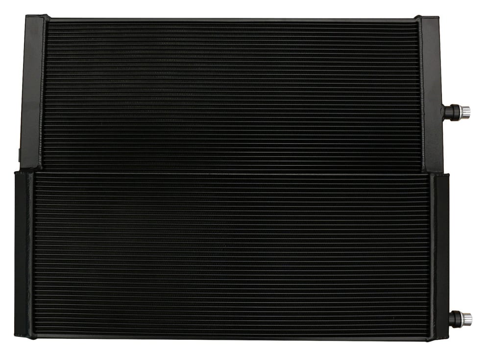 Sportowa aluminiowa chłodnica wody — BMW G30/G38 525i 530i 540i (B48/B58)