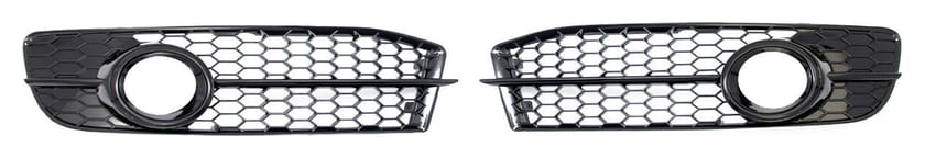 Ramka halogenów Audi A6 C6 Gloss Black
