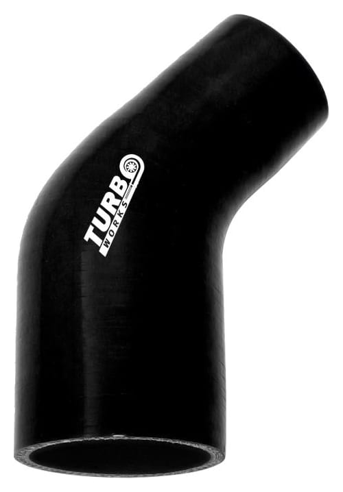 Redukcja 45st TurboWorks Black 67-76mm
