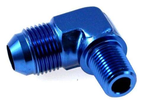 Redukcja 90° AN10-3/8NPT