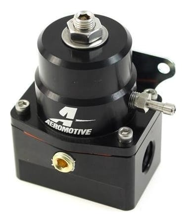 Regulator ciśnienia paliwa Aeromotive 1000HP ORB-06 Czarny