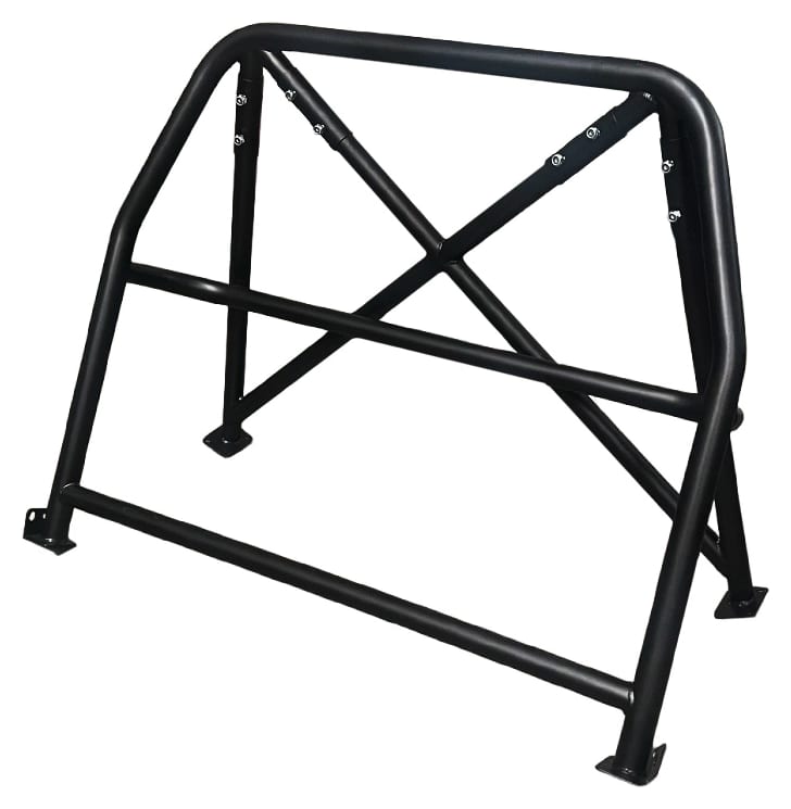 Rollbar skręcana pół klatka Fiat Seicento Cinquecento SC CC Black