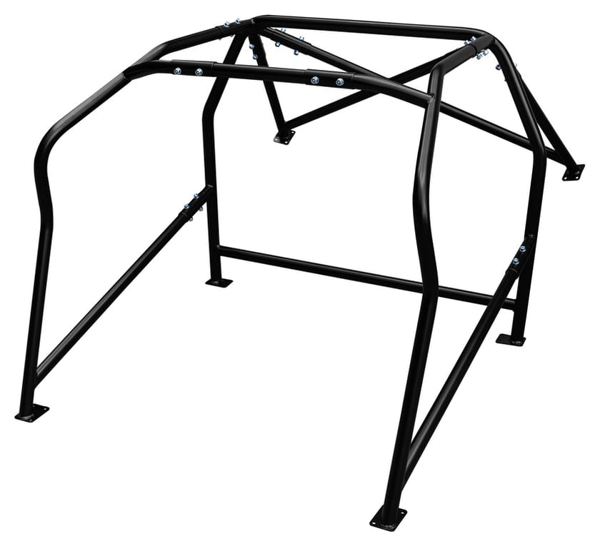 Skręcana klatka bezpieczeństwa Honda Civic VI Coupe Black