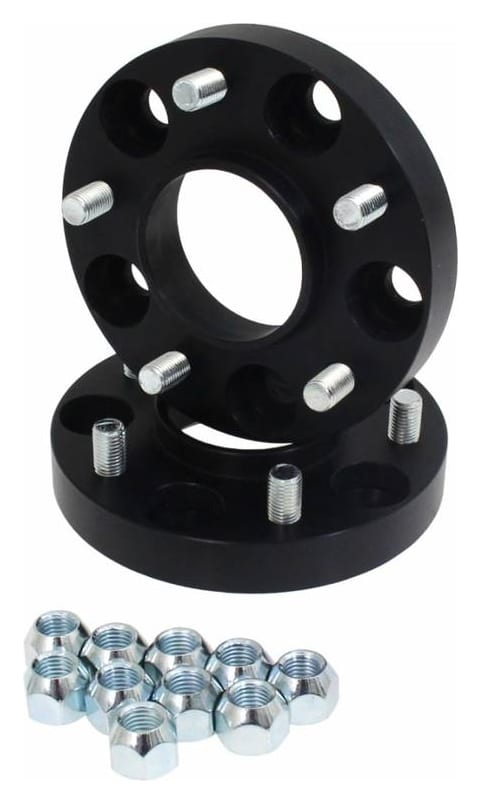 Dystanse Czarne Przykręcane 22mm 63,3mm 4x108