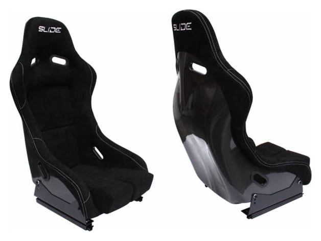 Fotel sportowy SLIDE RS carbon Black M