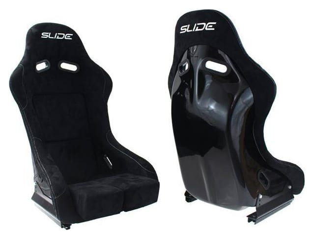 Fotel sportowy SLIDE RS material Black S