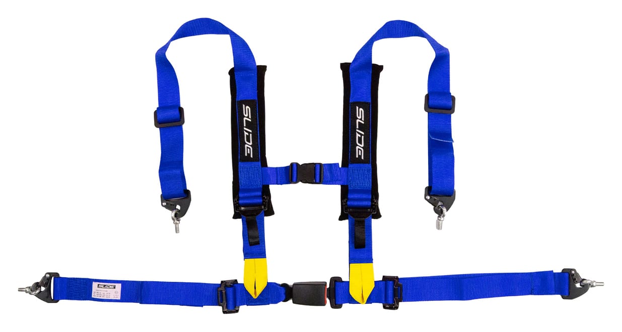 Pasy sportowe Slide V2 Ciemno Niebieskie 4P 2" E4