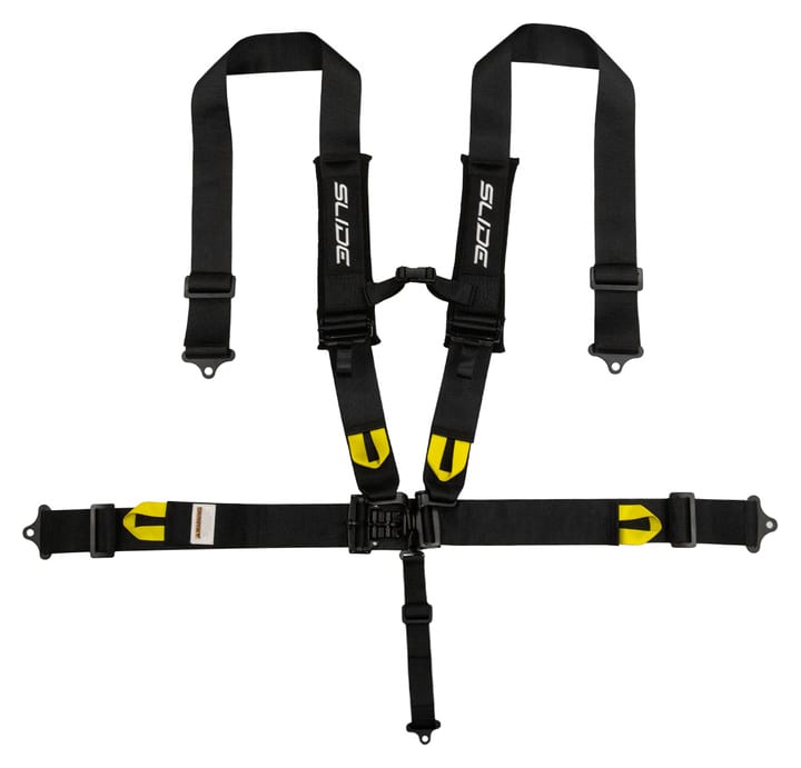 Pasy sportowe Slide V2 Czarne 5P 3" Offroad