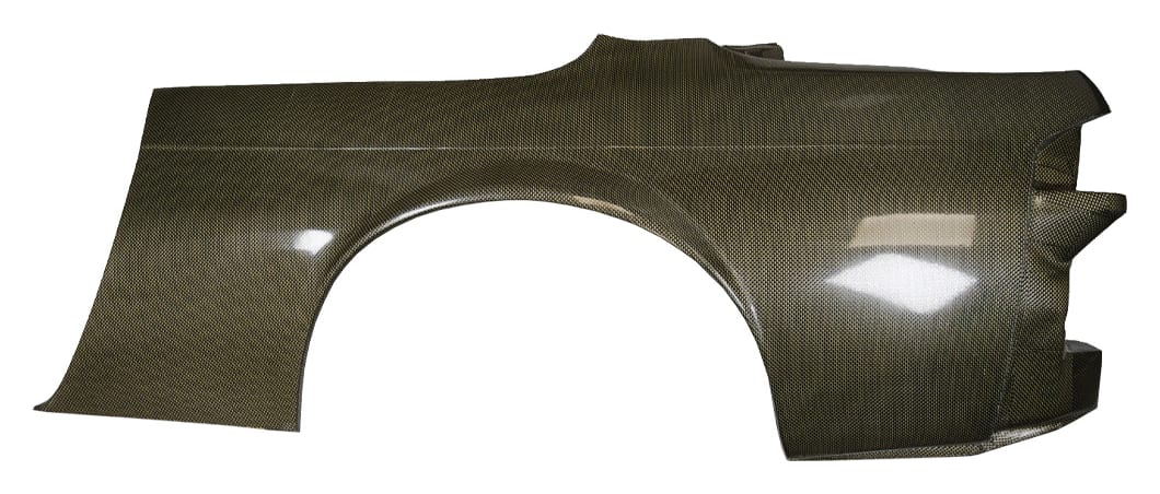 Poszerzenie Tył Nissan S14 Slide Kevlar + Carbon Lewe