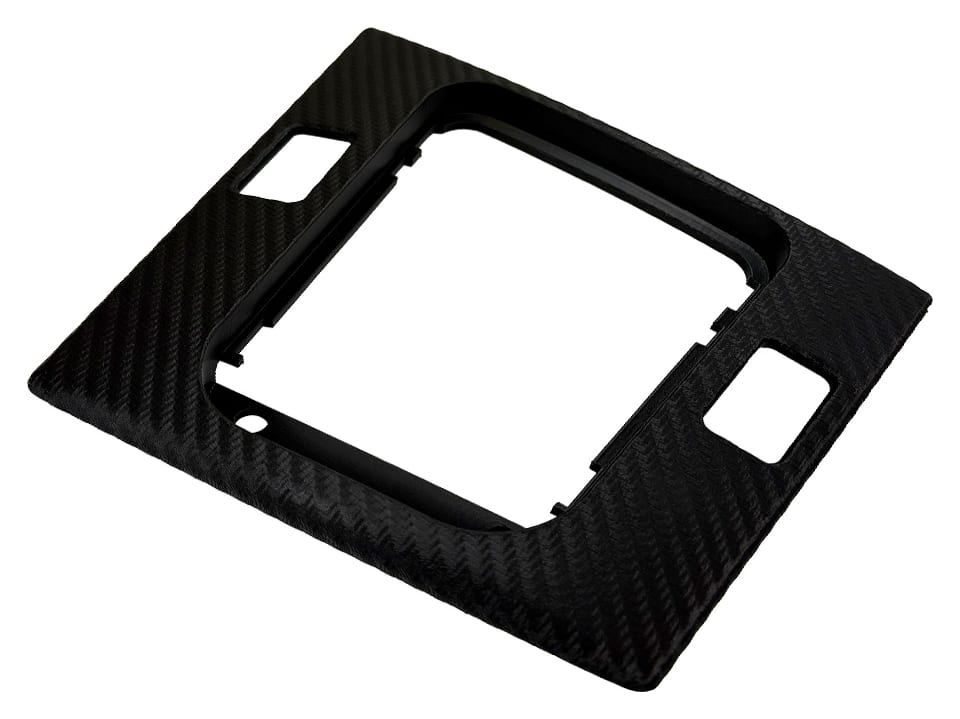 Ramka drążka zmiany biegów BMW 3 E46 Carbon V1