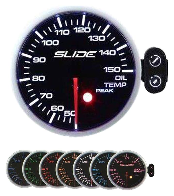 Zegar Slide PK-SC 52mm - Oil Temperature