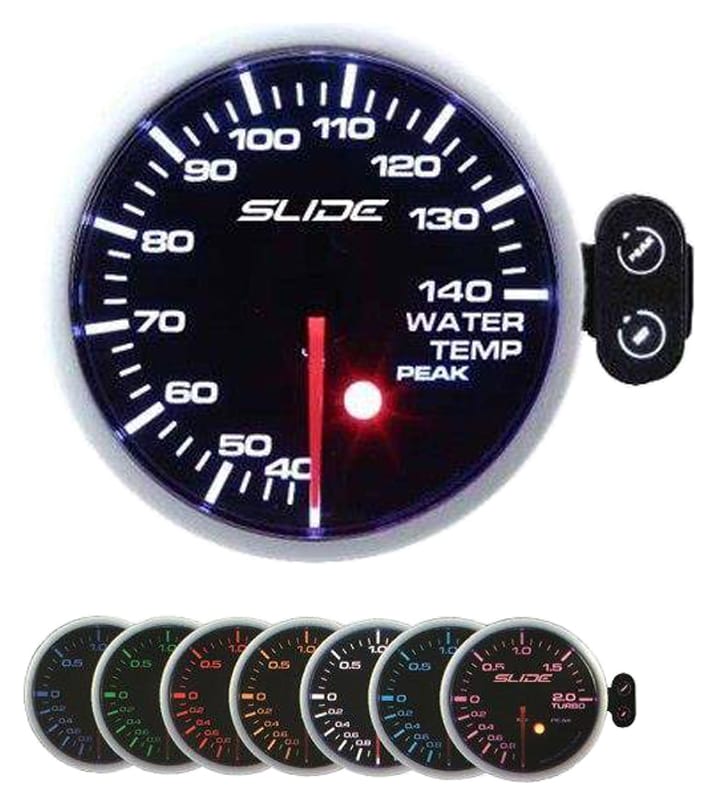 Zegar Slide PK-SC 52mm - Water Temperature