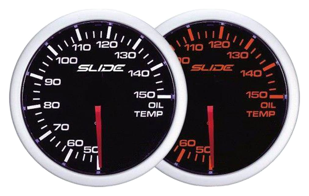 Zegar Slide WA 52mm - Oil Temperature