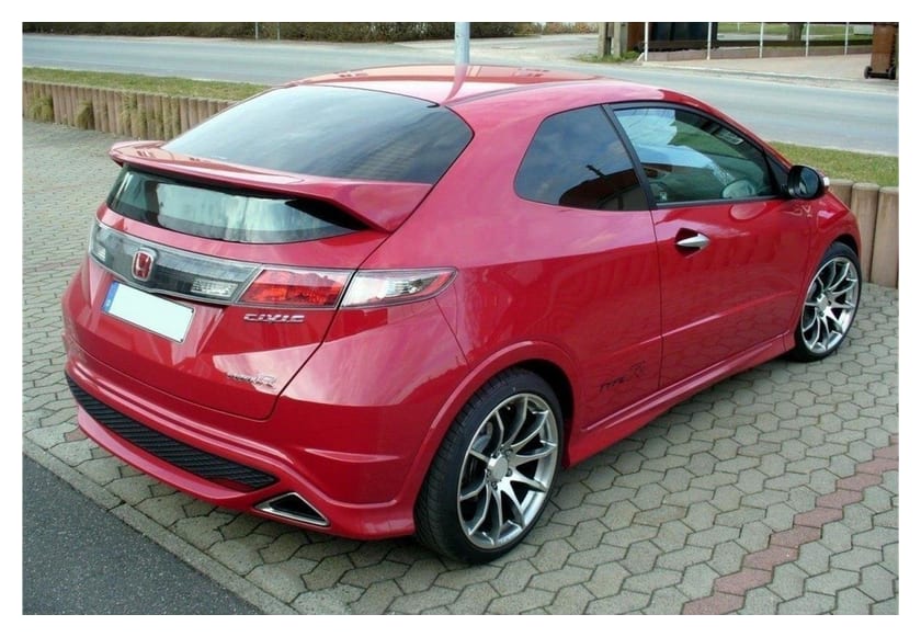 Spoiler Honda Civic VIII HB Tył Type-R Look bez podkładu