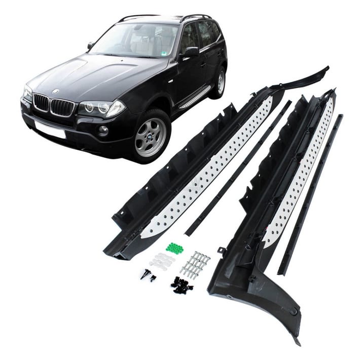 Stopnie boczne BMW X3 E83 Aluminium
