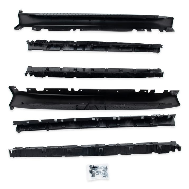 Stopnie boczne BMW X5 E70 Aluminium Black