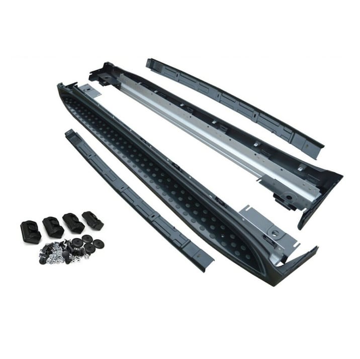 Stopnie boczne Mercedes-Benz M W164 Aluminium Black