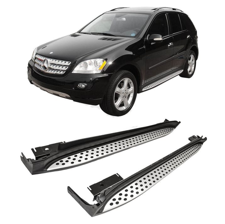 Stopnie boczne Mercedes-Benz M W164 Aluminium
