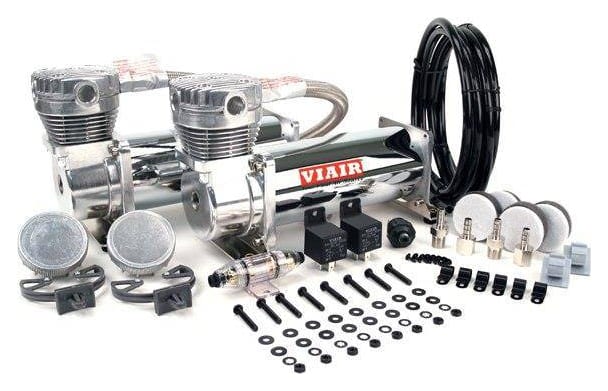 2 Kompresory VIAIR 444C Chrom - DUAL PACK