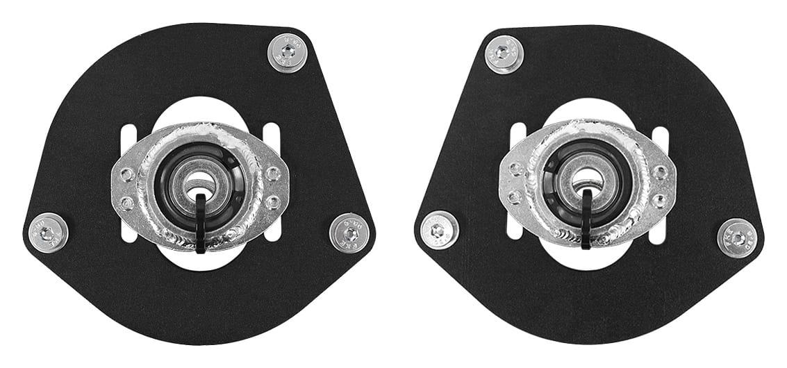 Camber Plates Fiat Cinquecento Seicento Black