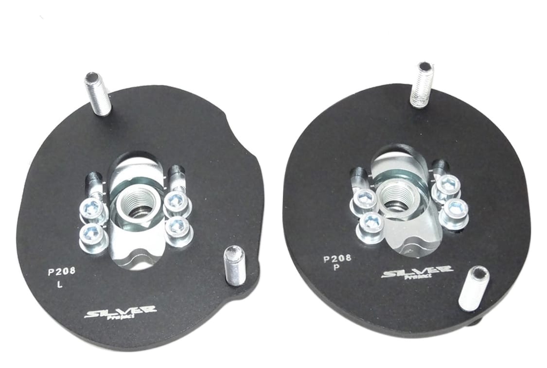 Camber Plates Peugeot 208 Citroen DS3 Black