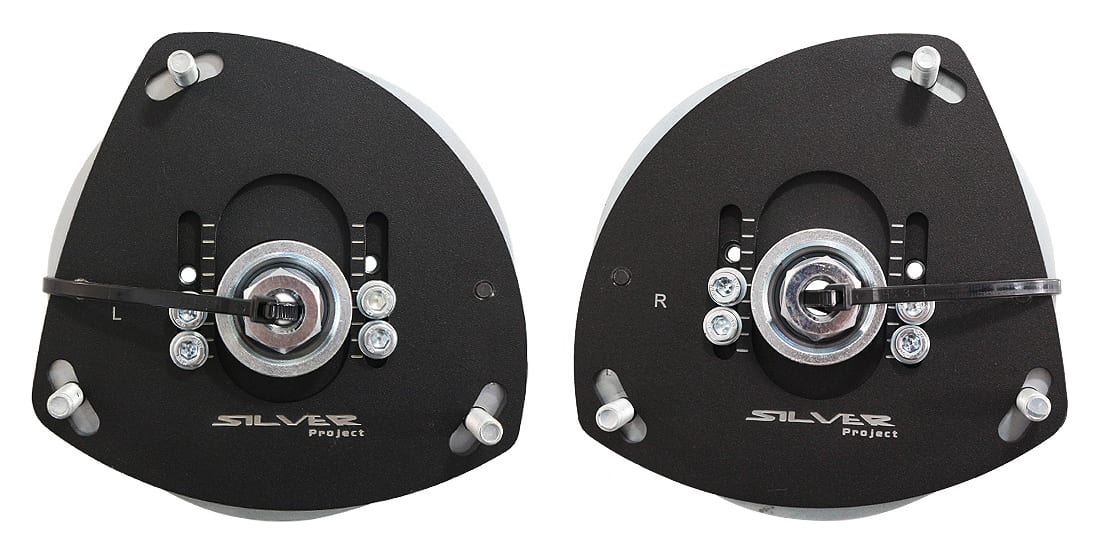 Camber Plates Renault Clio III Nissan Micra III Black
