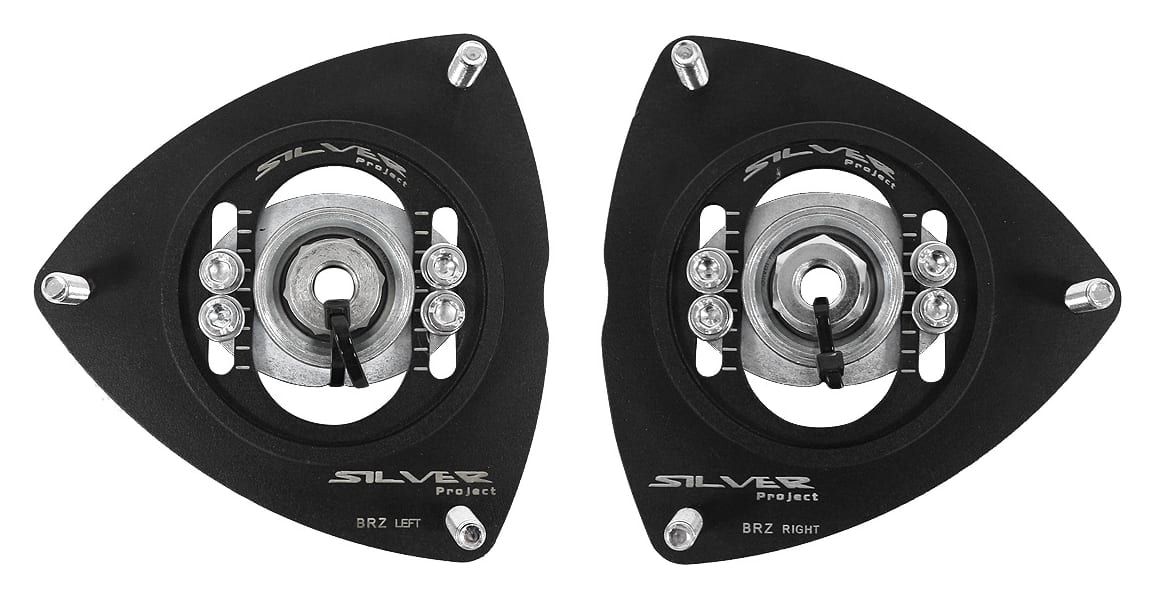 Camber Plates Subaru BRZ Toyota GT86 Black