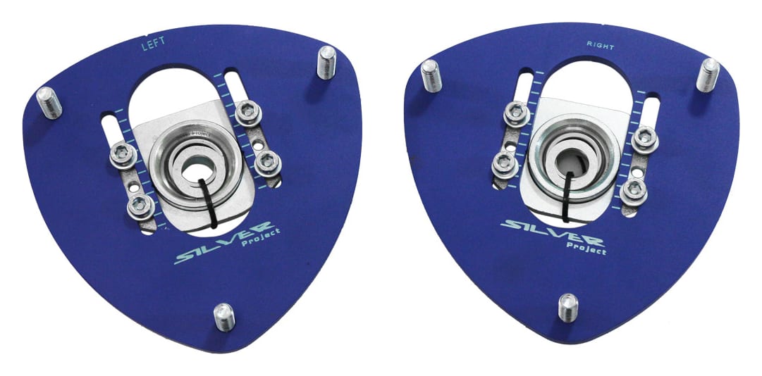 Camber Plates Subaru Impreza GC II Przód Blue