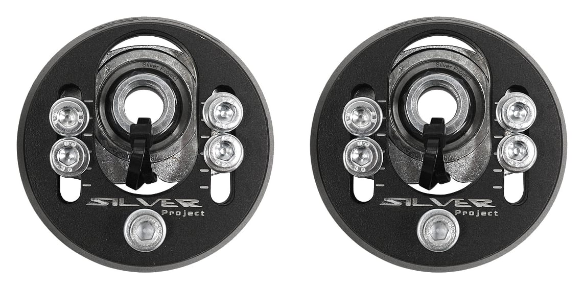 Camber Plates VW Golf II III Black