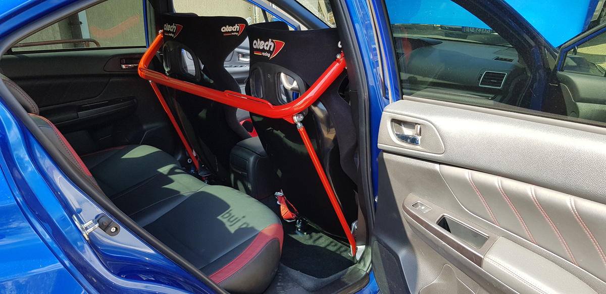 Harness Bar Subaru Impreza 4 WRX STI 2015+ Red