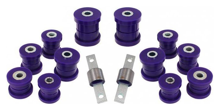 Komplet tulei zawieszenia tylnego TurboWorks - MITSUBISHI EVO IV / V / VI - 14szt.