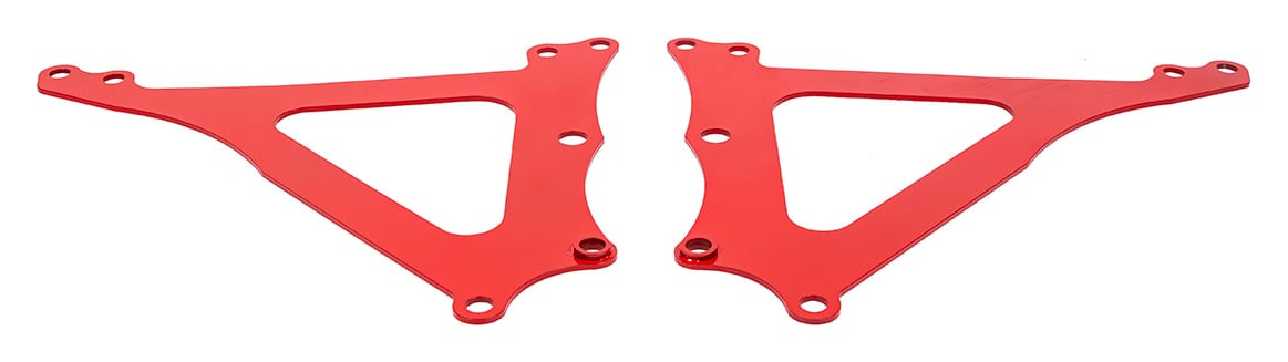 Rozpórka Toyota GT86 BRZ nadkola przód Red Stal
