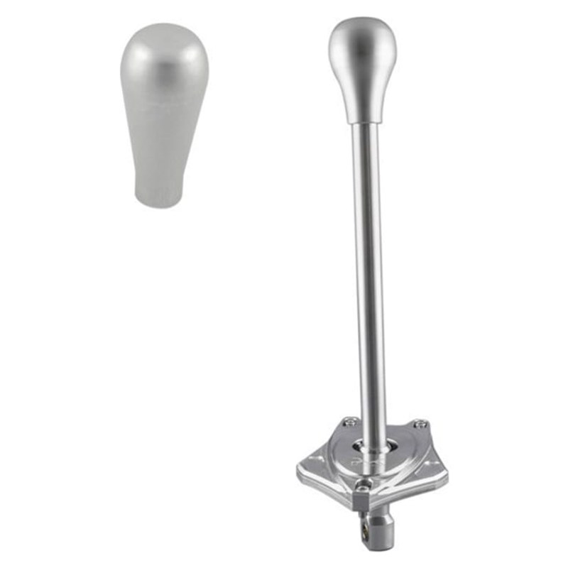 Short Shifter BMW E90 E82 Gałka Długa Srebrna Aluminium