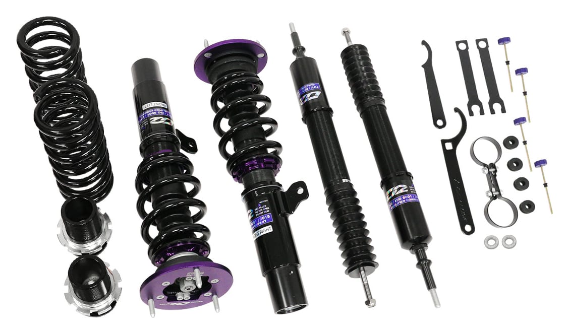 Zawieszenie gwintowane Street D2 Racing BMW E81 4 CYL 07-12