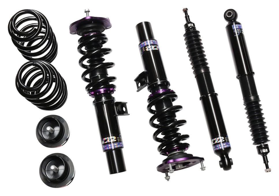 Zawieszenie gwintowane Street D2 Racing VOLKSWAGEN GOLF MK5 2WD 50mm 03-08