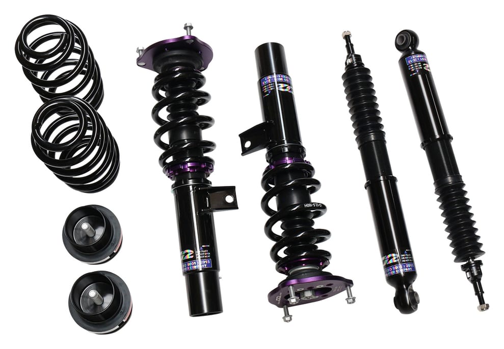 Zawieszenie gwintowane Street D2 Racing VOLKSWAGEN GOLF MK5 2WD 55mm 03-08
