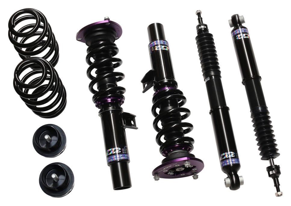 Zawieszenie gwintowane Street D2 Racing VOLKSWAGEN GOLF MK7 2WD 50mm (Rr Twist-Beam Suspension) 12+