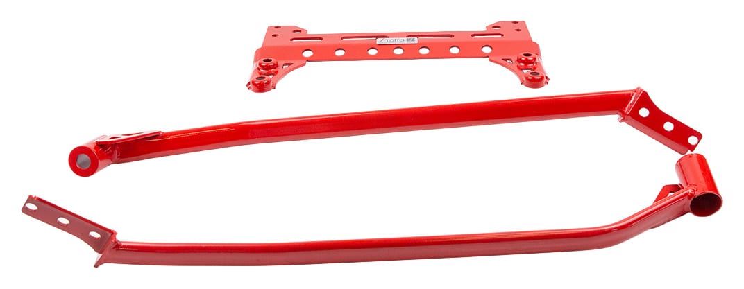Zestaw rozpórek BMW 3 G20 G28 3 elementów RedAluminium