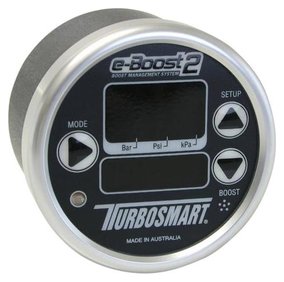 Electronic Boost Controller Turbosmart EBOOST2 60mm Czarno-Srebrny