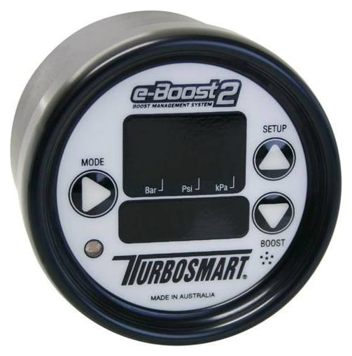 Electronic Boost Controller Turbosmart EBOOST2 66mm Biało-Czarny