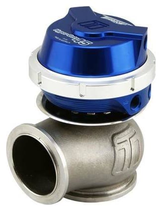 Wastegate zewnętrzny TurboSmart 45mm 1.0 Bar Hyper-Gate Gen V Niebieski