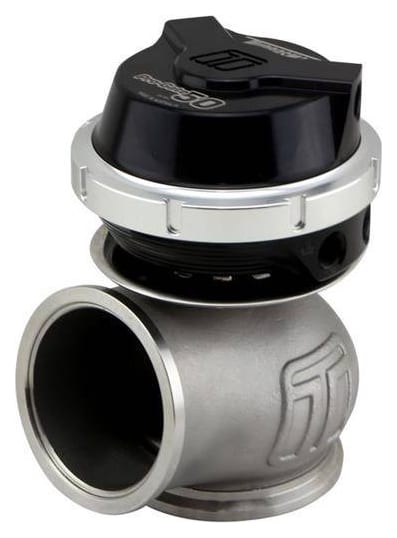 Wastegate zewnętrzny TurboSmart 50mm 1.0 Bar Pro-Gate Gen V Czarny