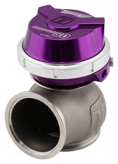 Wastegate zewnętrzny TurboSmart 60mm 1.0 Bar Power-Gate Fioletowy