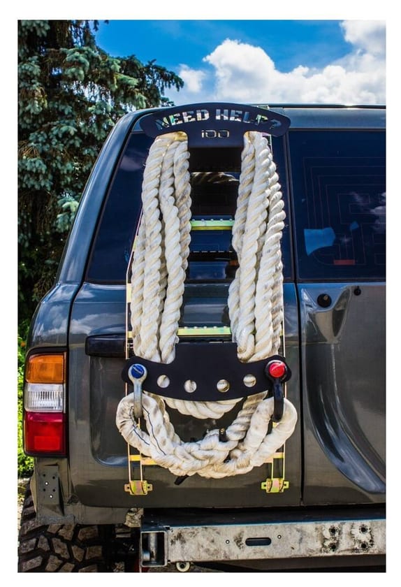 Uchwyt liny do Drabinki Nissan Patrol Y61