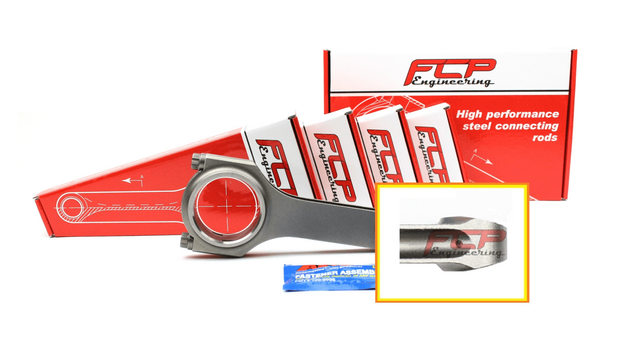 Kute korbowody Audi / VW 2.0 TFSI EA113 144mm/20mm H-beam, tłoki OEM FCP