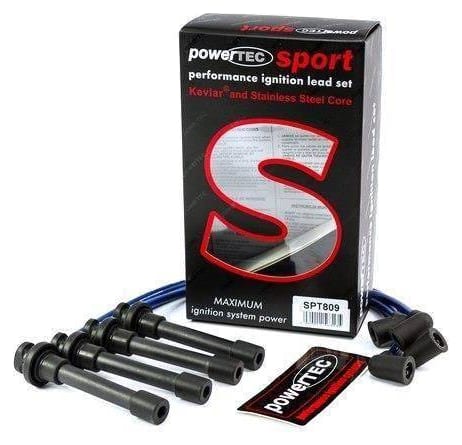 Przewody zapłonowe PowerTEC HONDA CIVIC AERODECK 98-01 Niebieskie