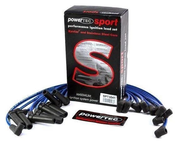 Przewody zapłonowe PowerTEC JEEP GRAND CHEROKEE 5.2 5.9 V8 92-99 Niebieskie