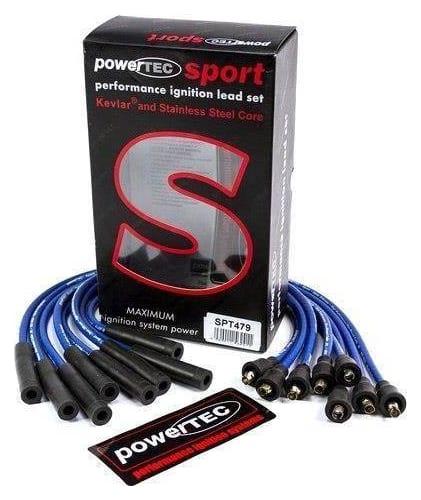 Przewody zapłonowe PowerTEC LAND ROVER DISCOVERY RANGE ROVER 3.9 4.0 4.6 V8 Niebieskie