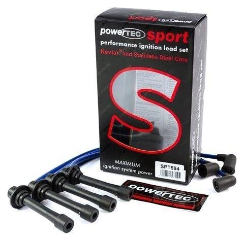 Przewody zapłonowe PowerTEC MAZDA MX-3 MX-5 XEDOS 323 TURBO Czerwone