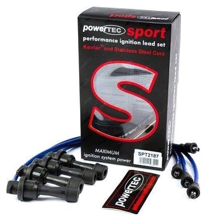 Przewody zapłonowe PowerTEC MITSUBISHI ECLIPSE II 4G63 4G63T 95-98 Czerwone